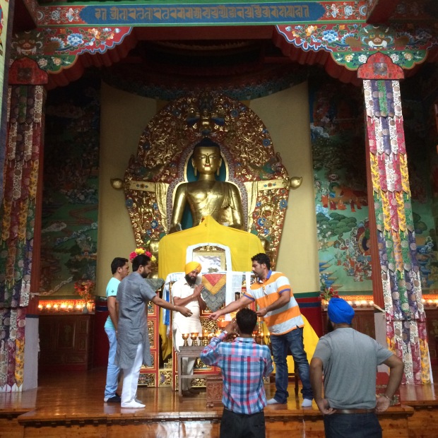 Templo en el Centro Cultural Norbulingka